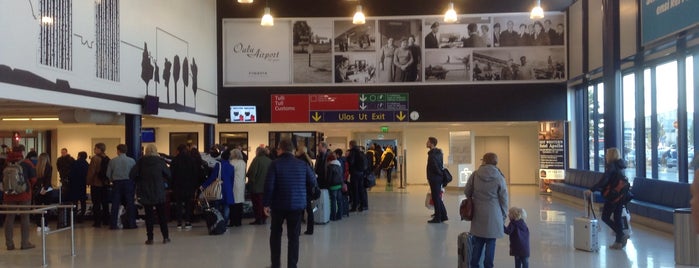 Oulu Airport (OUL) is one of Finland 2013.