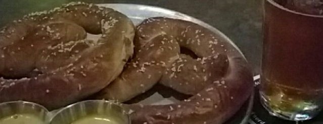 Flying Saucer Draught Emporium is one of The 15 Best Places for Pretzels in Raleigh.