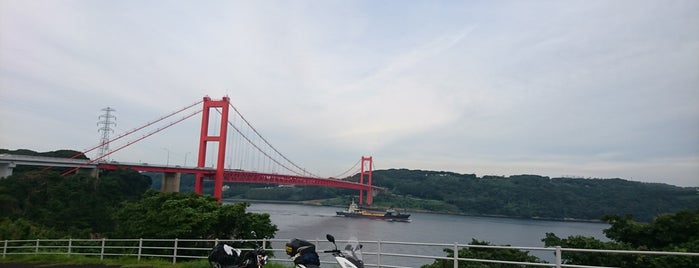 Hirado-ohashi Bridge is one of Locais curtidos por Minami.