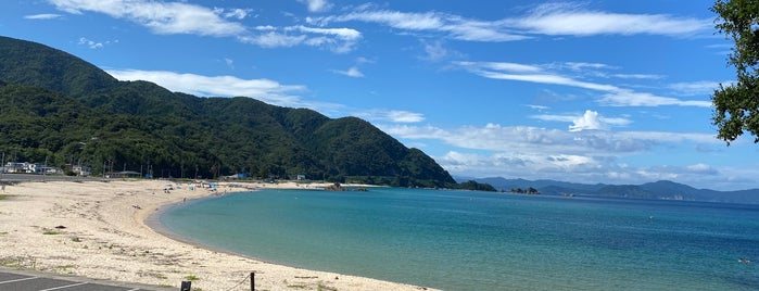 Suishohama Beach is one of Orte, die Minami gefallen.