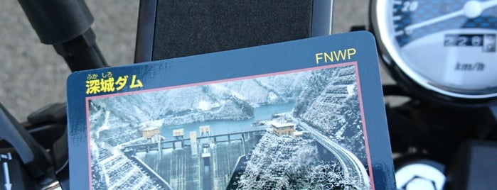 Fukashiro Dam is one of สถานที่ที่ Minami ถูกใจ.