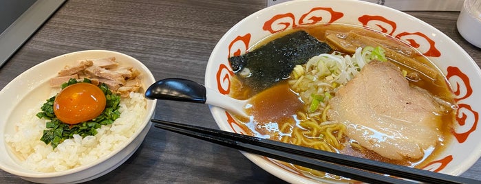 麺屋 黄昏 is one of Minamiさんのお気に入りスポット.