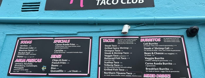 Harry’s Taco Club is one of SD Places i like.