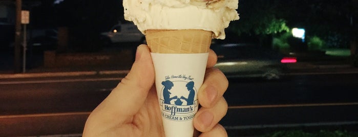 Hoffman's Ice Cream & Yogurt is one of New Jersey.