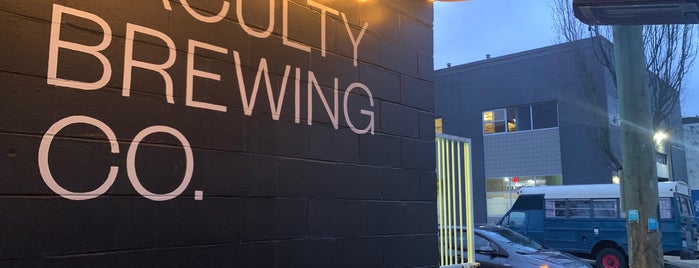 Faculty Brewing Co. is one of Vancouver Map.