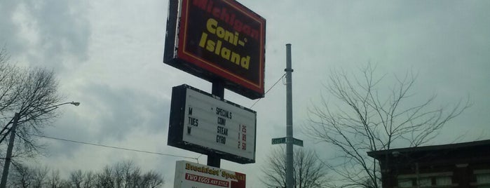 Michigan Coni-Island is one of Restaurants I've been to.