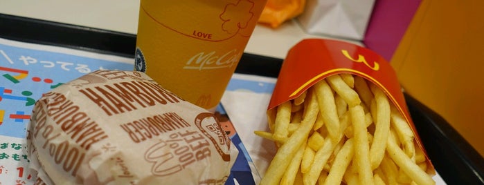 McDonald's is one of 飲食店 (Personal List).