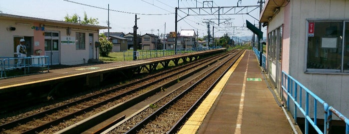 前川駅 is one of 新潟県内全駅 All Stations in Niigata Pref..