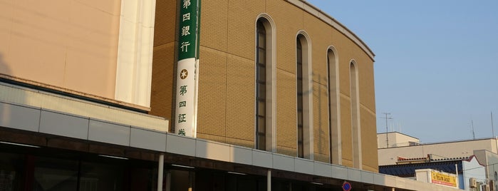 第四北越銀行 柏崎支店 / 柏崎中央支店 is one of 第四北越銀行 (Daishi-Hokuetsu Bank).