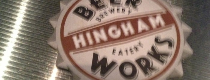 Hingham Beer Works is one of Boston Breweries.