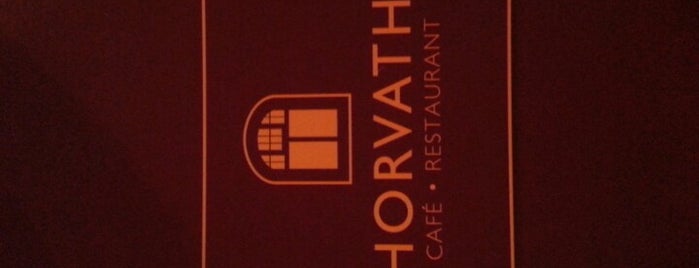 Horvath is one of Must-visit Restaurants in Vienna.