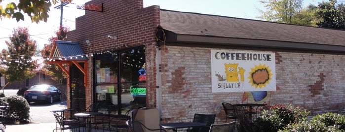 Smelly Cat Coffeehouse is one of The Best Hot Chocolate in Charlotte.