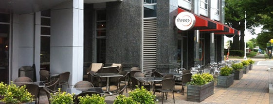 Threes is one of The Best Places to Go Near Bank of America Stadium.