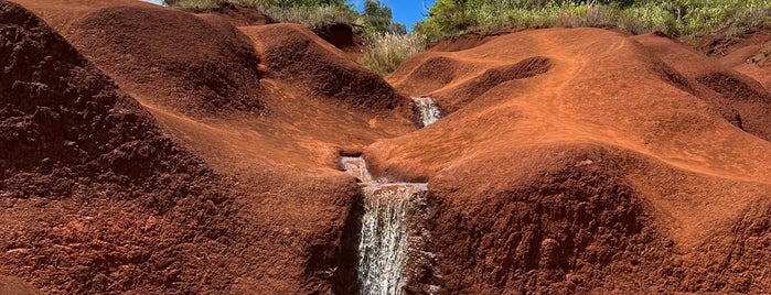 Red Dirt Falls is one of Kauai's Most Memorable.