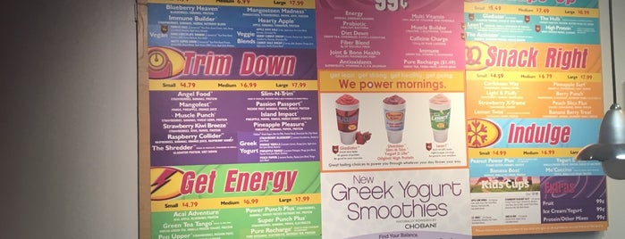 Smoothie King is one of Frequent Stops.