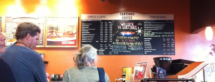 Sertinos Coffee Cafe is one of A local’s guide: 48 hours in Huntington Beach, CA.