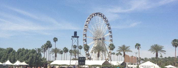 Coachella Main Stage VIP is one of Abroad Staff.