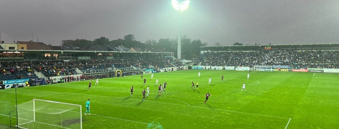 Městský fotbalový stadion Miroslava Valenty is one of Fotbalové stadiony ČR - 1.liga (2012/2013).