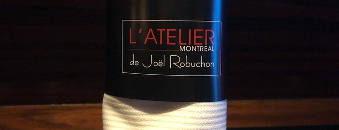 L’Atelier de Joël Robuchon is one of Canada.