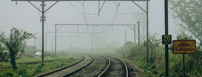 Estação Rio Grande da Serra (CPTM) is one of Estações de Trem (CPTM).