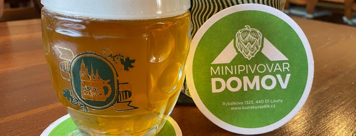 Minipivovar Domov is one of 1 Czech Breweries, Craft Breweries.