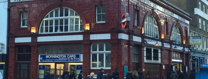 Mornington Crescent London Underground Station is one of Stations - LUL used.