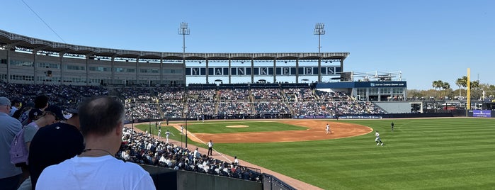 George M Steinbrenner Field is one of Lugares favoritos de Andre.