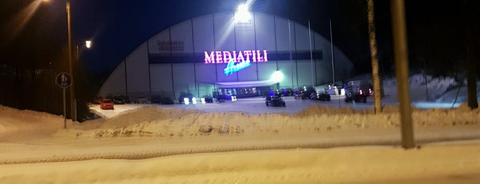 Talvisalon jäähalli is one of Места Савноллина.