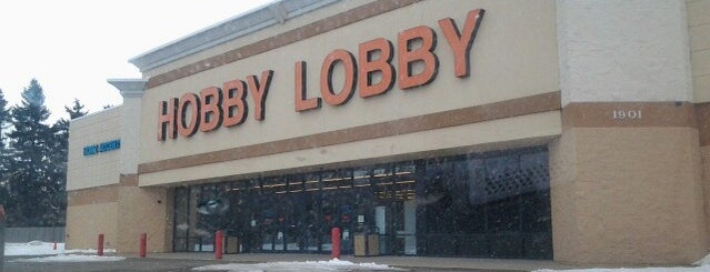 Hobby Lobby is one of Locais curtidos por Amy.