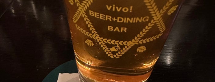 vivo! Beer+Dining Bar is one of for Non-Smoking Drinkers.
