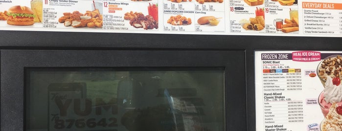 SONIC Drive In is one of Nora Bunch.