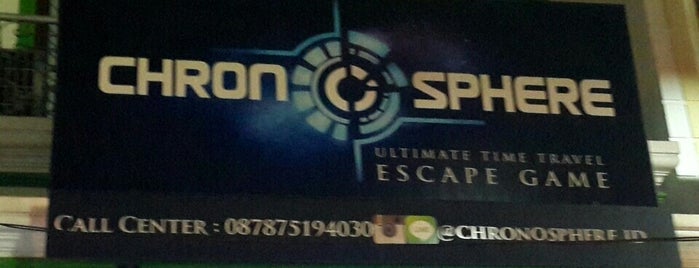 Chronosphere Escape Game Room is one of สถานที่ที่ Kenrick ถูกใจ.