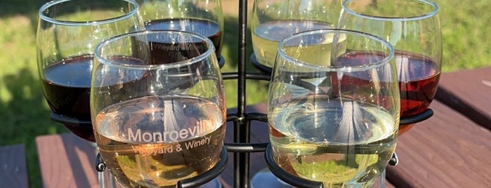 Monroeville Vineyard & Winery is one of Bars.