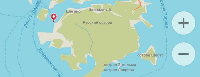 Маяк на о.Шкота is one of Владивосток.