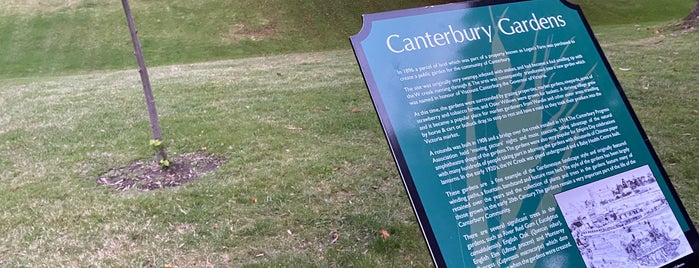 Canterbury Gardens is one of Australia.