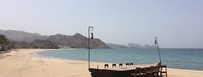 Al Bustan Ritz Carlton The Beach is one of Muscat , Oman.