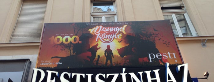 Pesti Színház is one of Been Here (Budapest pt 1).