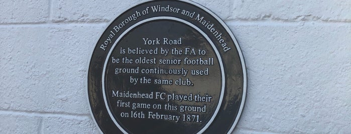 York Road Stadium is one of Lieux qui ont plu à Carl.