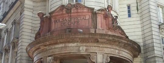 Museu do Café - Edifício da Bolsa Oficial de Café is one of Melhor de Santos.