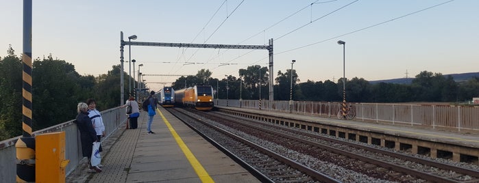 Železniční zastávka Dolní Lhota is one of Železniční stanice ČR: Č-G (2/14).