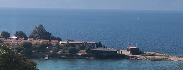 Teos Beach is one of İzmir.