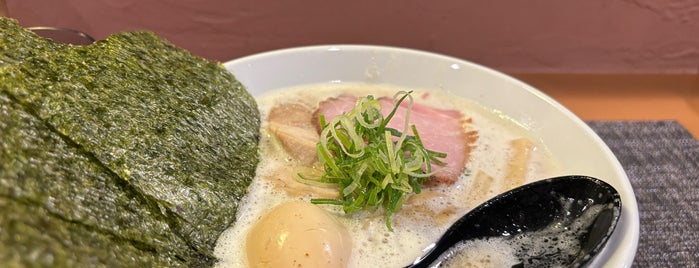 Garasha is one of Tokyo noodles.