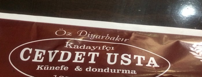 öz diyarbakır kadayıf-künefe is one of Van.