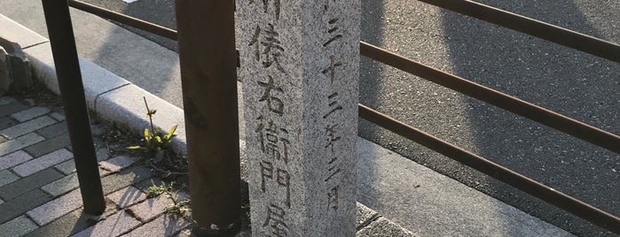 吉川俵右衛門屋敷跡 is one of 大阪の史跡.