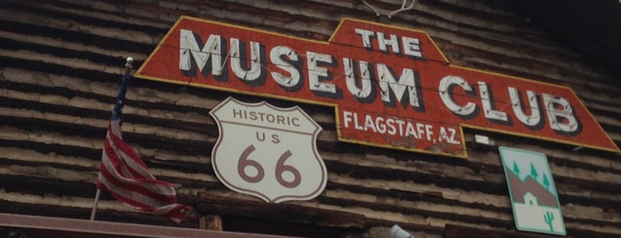 Museum Club is one of Route 66.