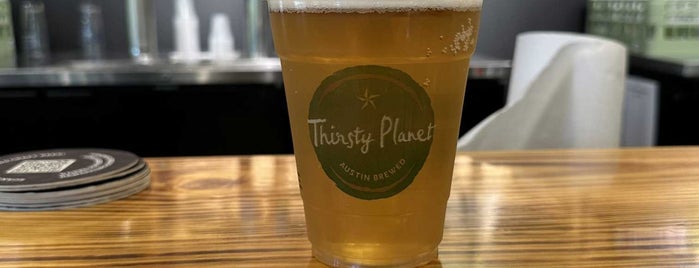 Thirsty Planet Brewing Company is one of Austin.