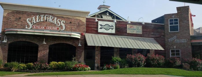 Saltgrass Steak House is one of Where to Eat and Drink Near Globe Life Park.