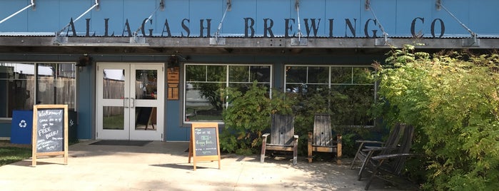 Allagash Brewing Company is one of Maine breweries.