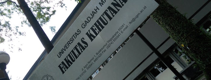 Fakultas Kehutanan is one of sekitaran jogja 2.