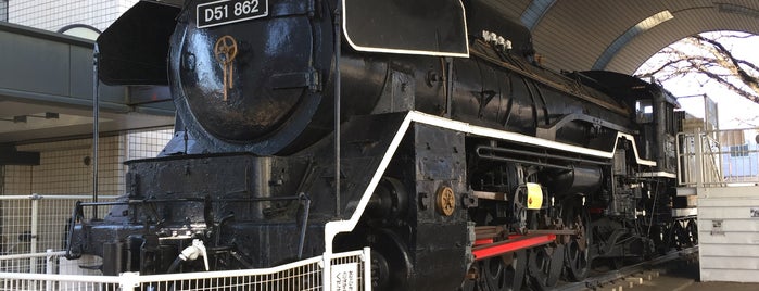 蒸気機関車 D51 862号機 is one of 保存車両.